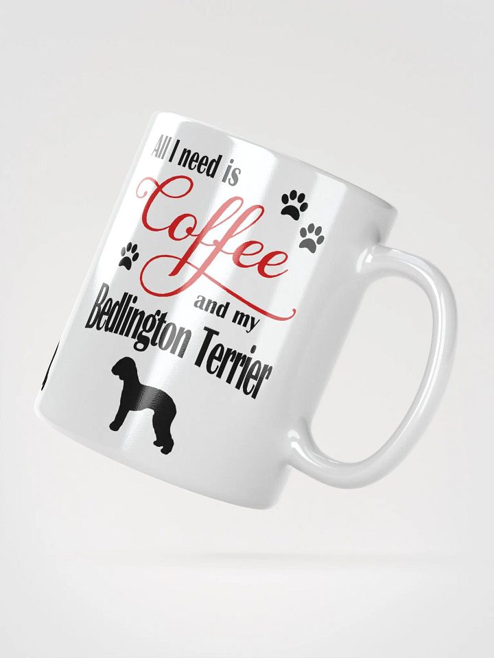 Coffee and my Bedlington Terrier Mug product image (2)