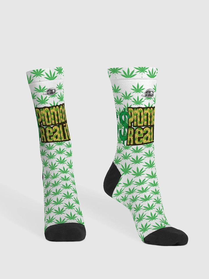 Promote Reality - Cannabis | Crew Socks product image (2)