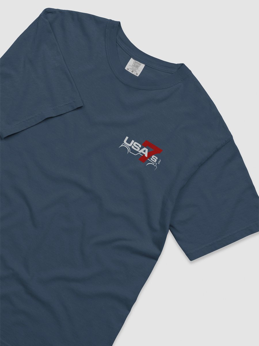 The Mantra T-shirt - White & Red Logo product image (37)
