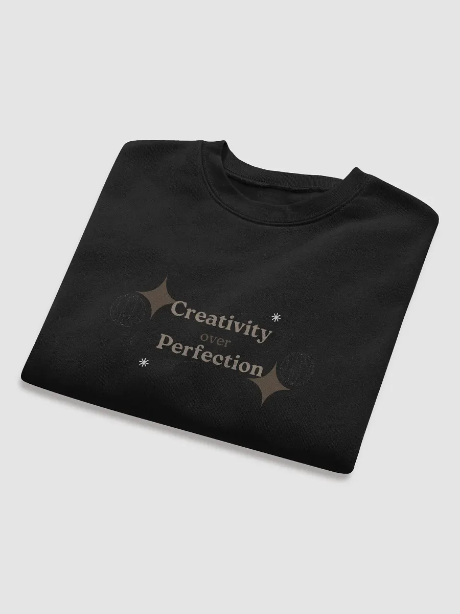 "Creativity Over Perfection" Cropped Sweater product image (8)