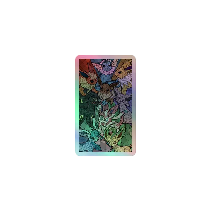 EEVEE Evolution stained glass product image (1)