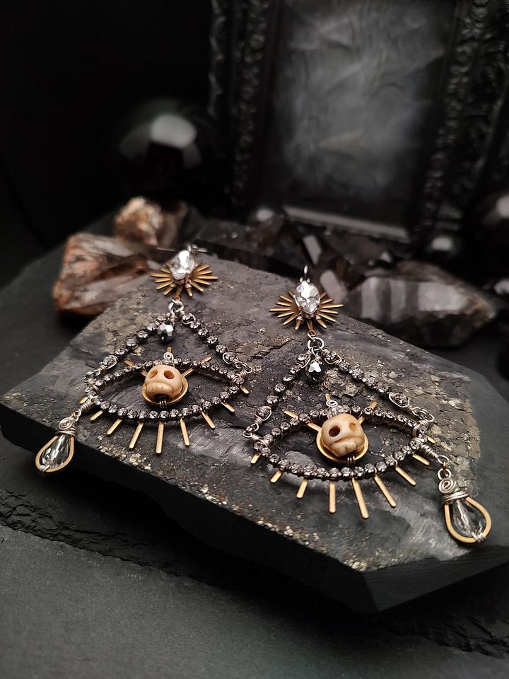 Earrings Brass Copper - Solace Vessel product image (2)