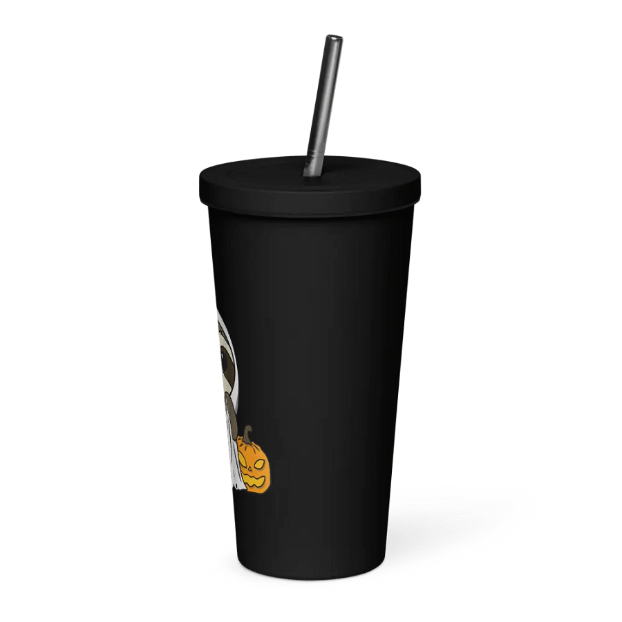 Insulated Tumbler with a Straw - Ghost product image (7)