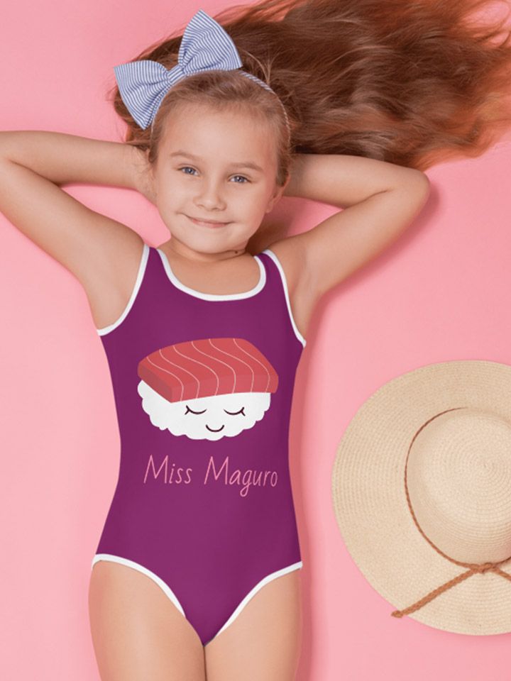 Miss Maguro Sushi Kids Swimsuit product image (1)