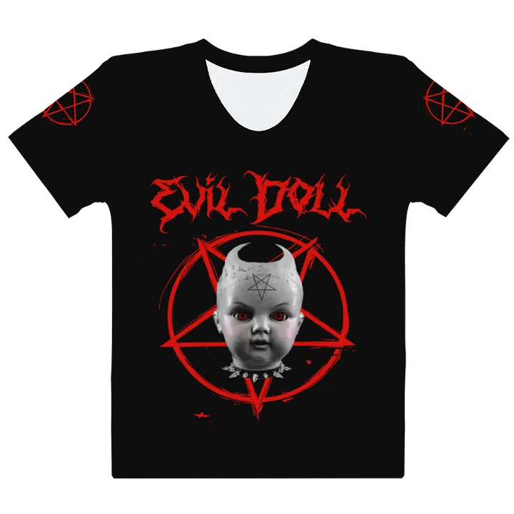 EVIL DOLL Women's Crew Neck T-Shirt product image (1)