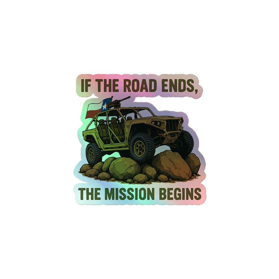 End of the Road Sticker product image (1)