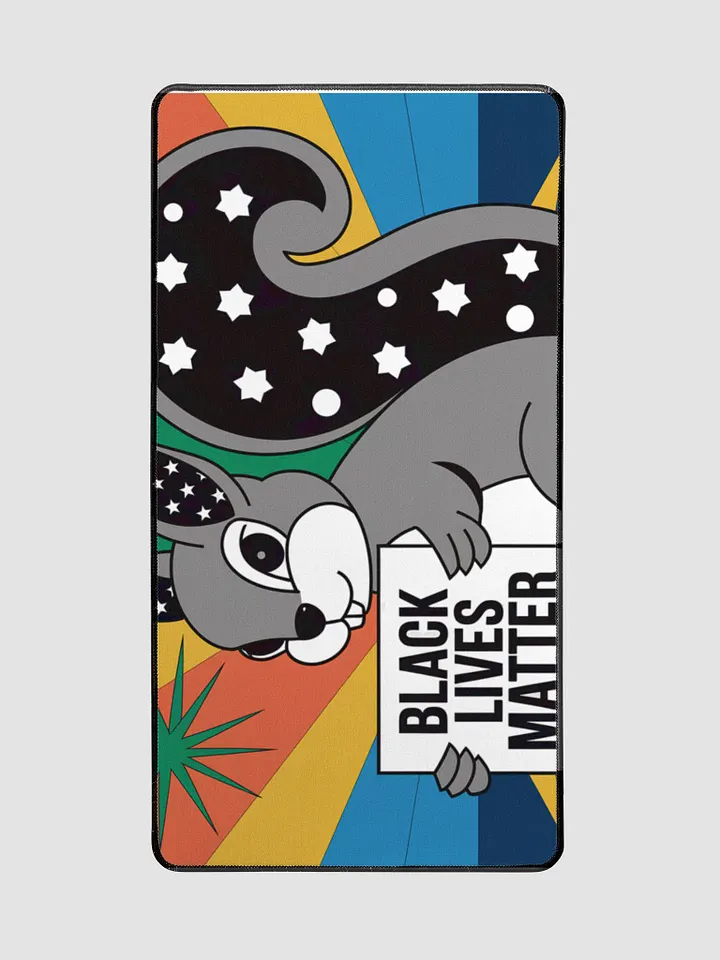 Desk Mat: Bold, Colorful supporting a very important social movement : All proceeds from BLM Merchandise goes directly to Center For Black Equity Foundation product image (2)