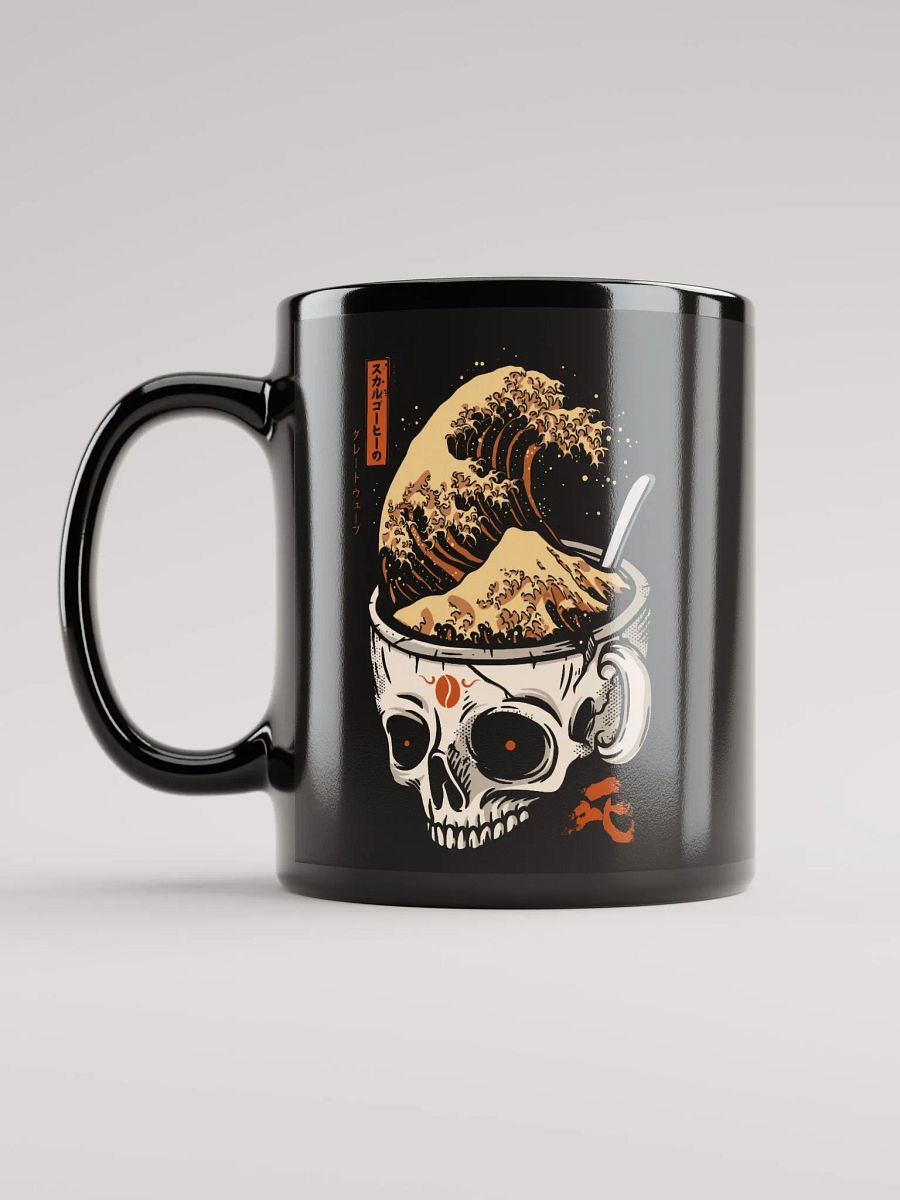 The Great Wave of Skull Coffee Mug product image (12)