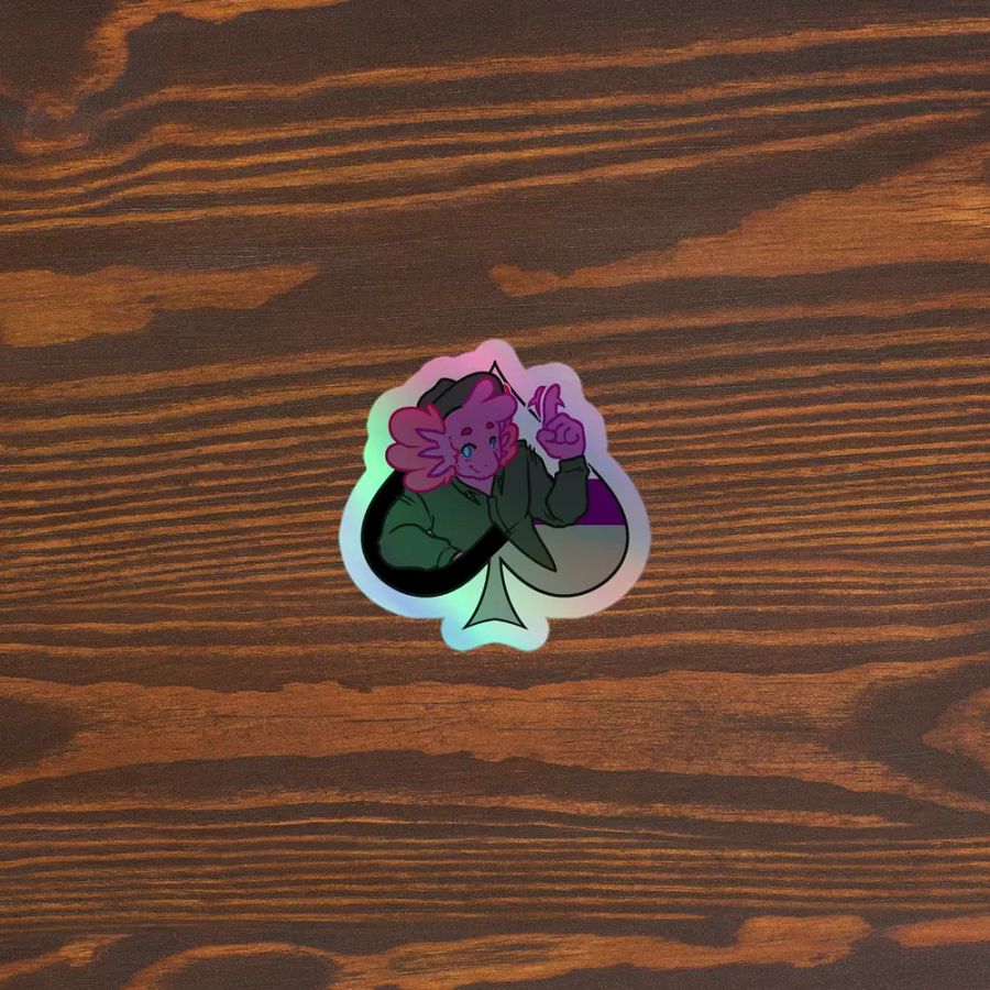 Demisexual in Spades | Kiss-Cut Sticker product image (5)