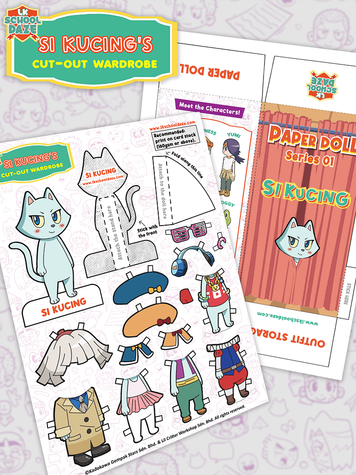 Paper Doll Si Kucing product image (2)