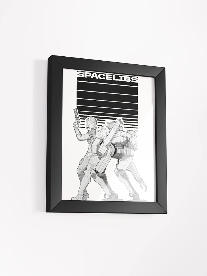 SpaceLibs Fancy Framed Print product image (1)