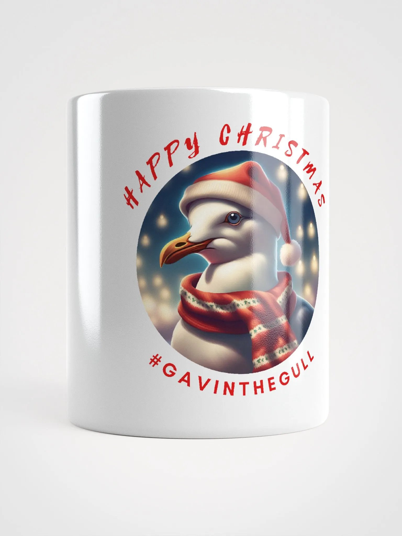 Happy Christmas - Gavin the Gull Mug product image (9)