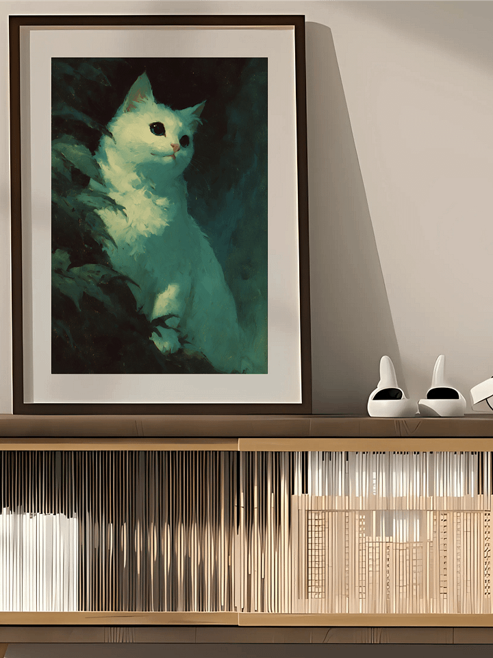 Ethereal Watcher - Moonlit Whisper Art product image (2)