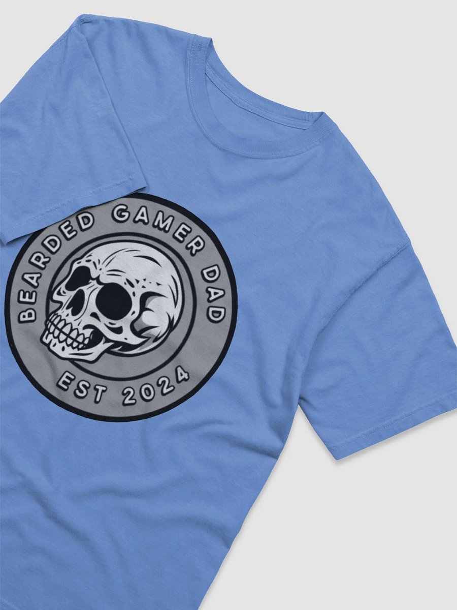 Bearded Gamer Dad Skull Logo Tee product image (11)