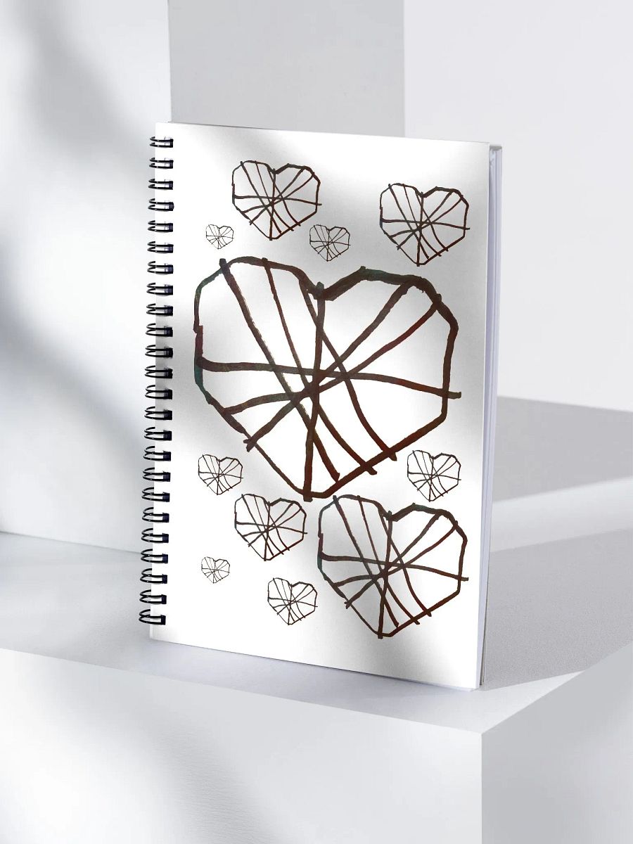 Zoë's Heart Notepad product image (4)
