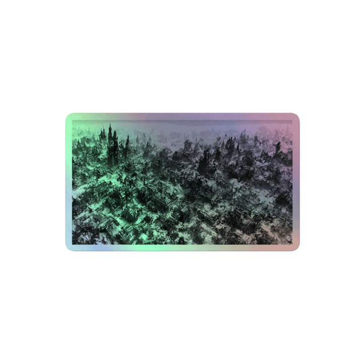 Uunder Fjortis "city skirts" rainbow sticker product image (2)