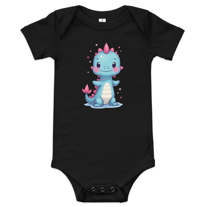 Pufflet the Happy Dragon Baby Bodysuit product image (1)