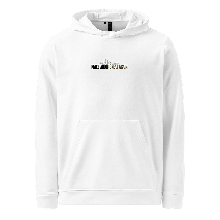 Make Audio Great Again Hoodie White product image (1)