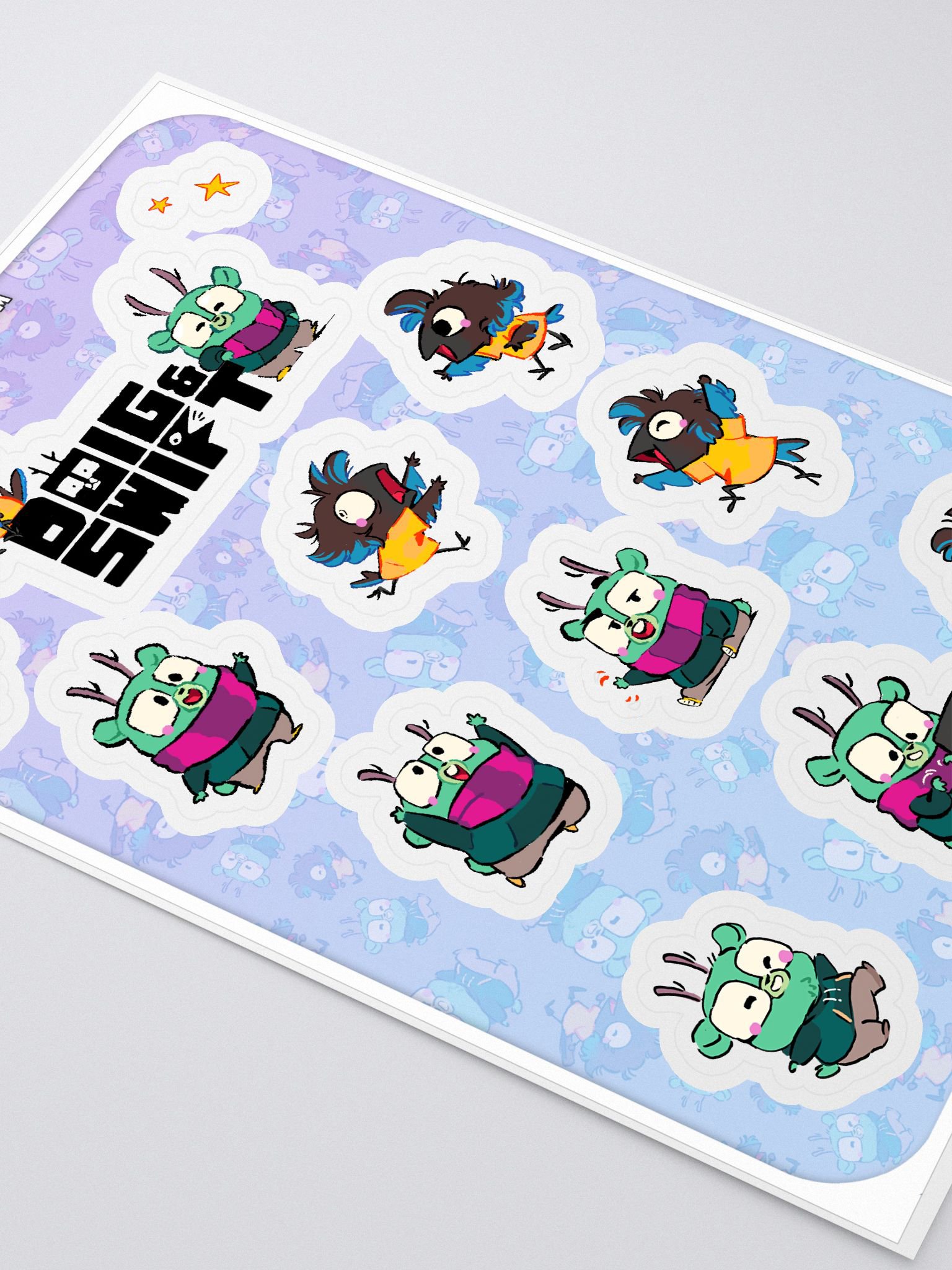 Doigswift Sticker Sheet product image (2)