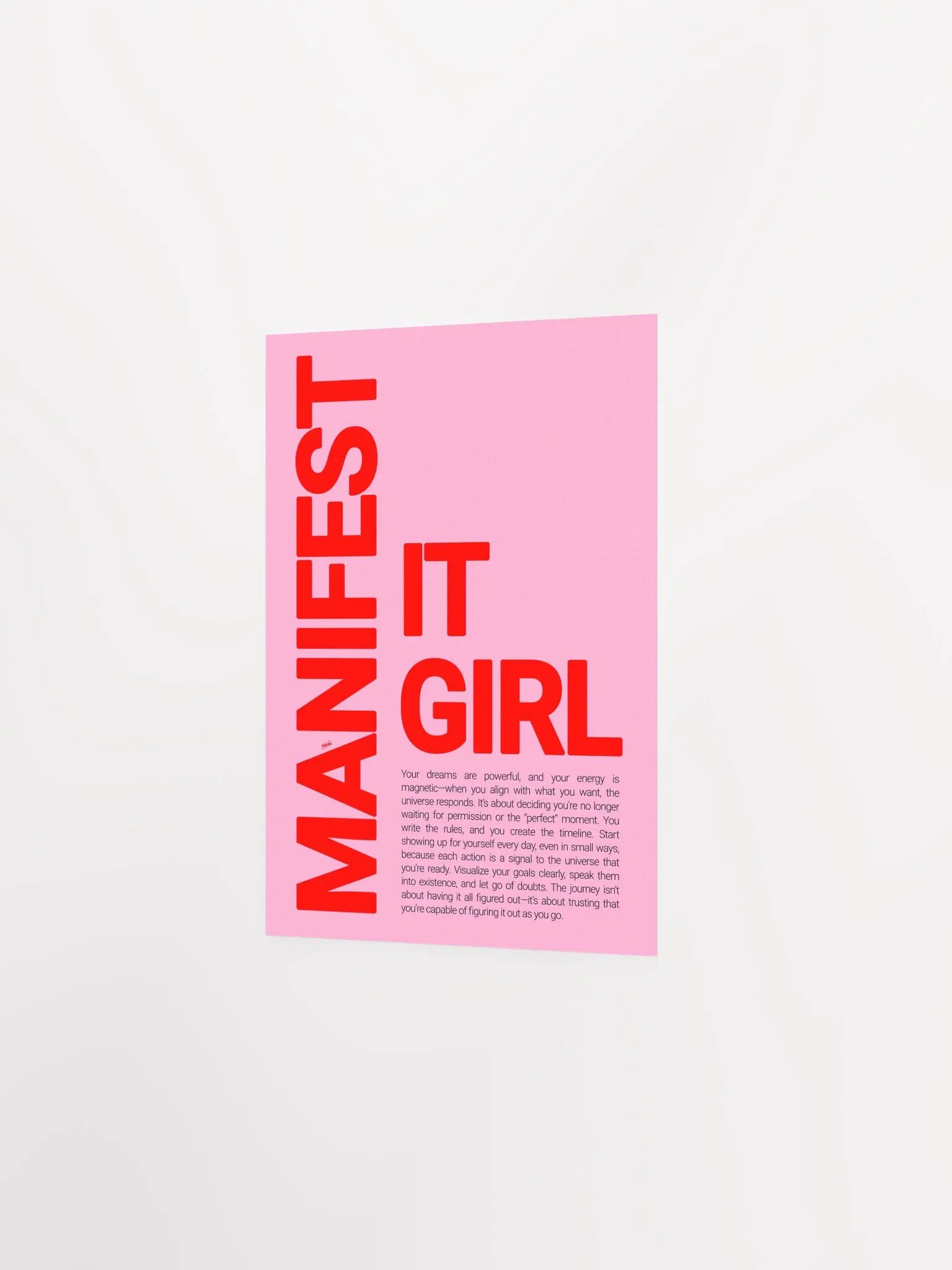 Manifest It Girl Print product image (8)