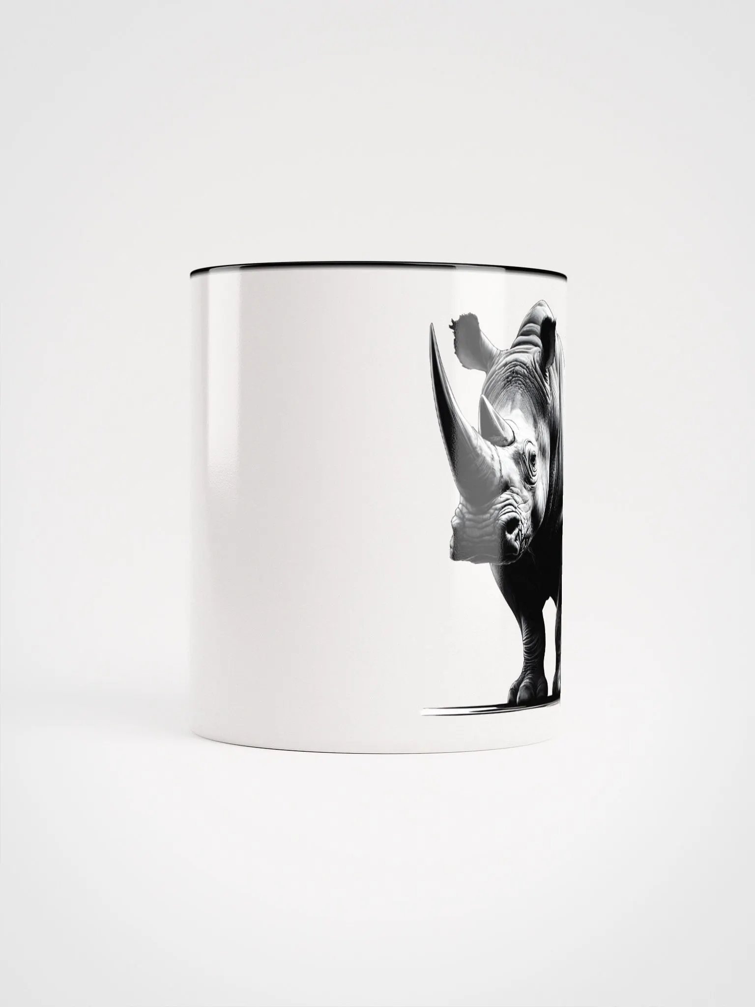 African Wild Rhino Ceramic Mug product image (4)