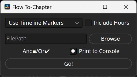 Flow To-Chapter | Davinci Resolve 18+ Script product image (2)