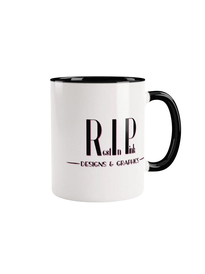RIP Minimalist Logo - Ceramic Mug - Inside Color product image (1)