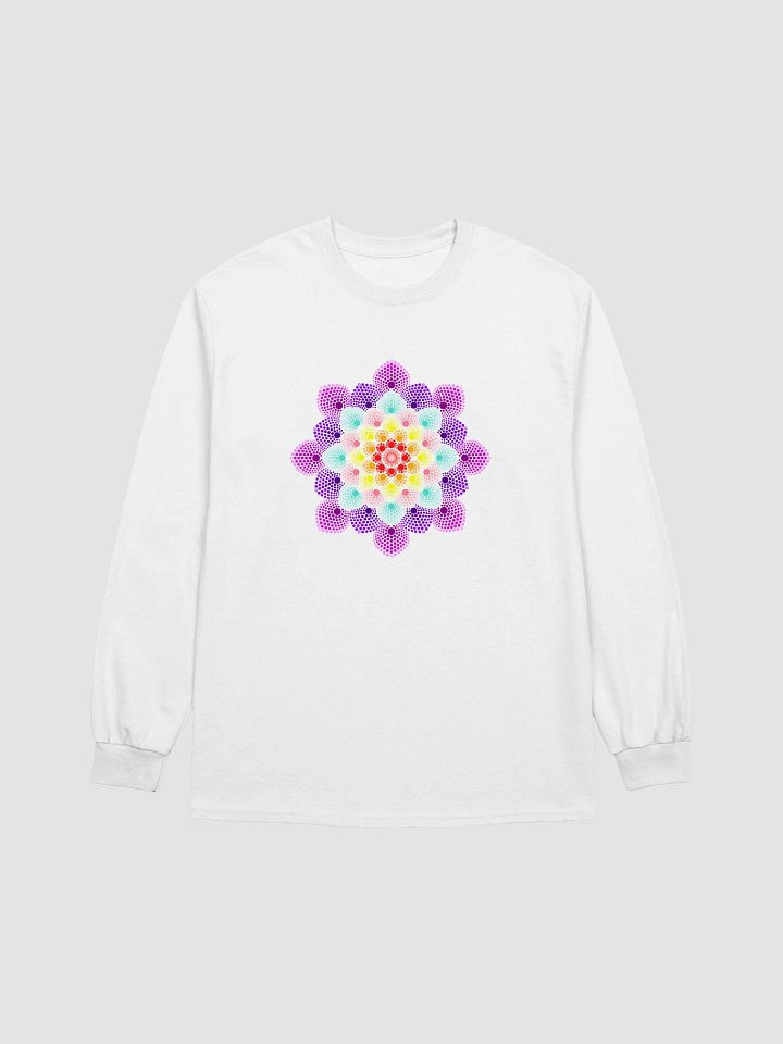 Colorful Dot Mandala Long Sleeve T-Shirt product image (2)
