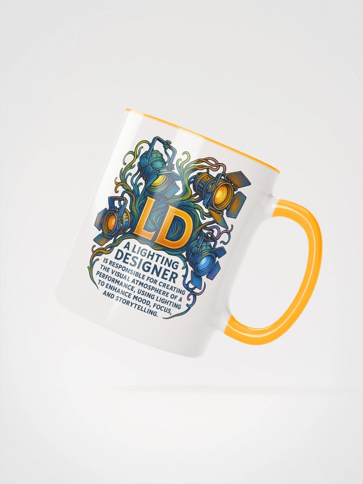 Theatrically Jerry: "LD (Light Designer) Organic Series" Mug product image (21)