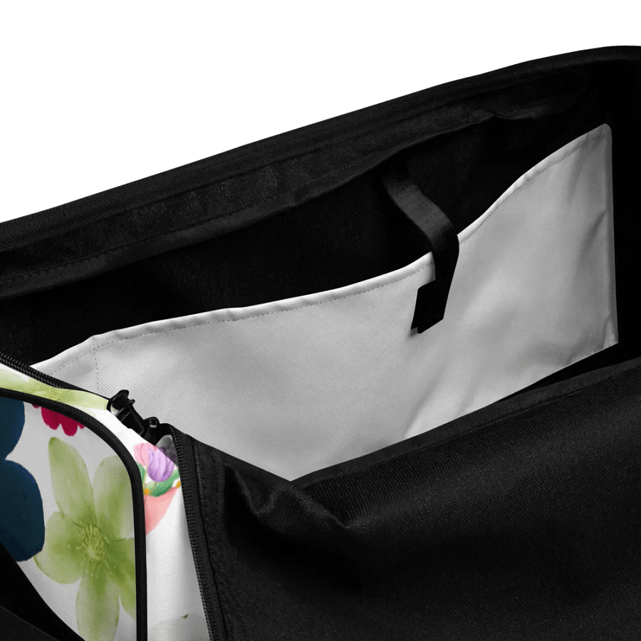 Colorful Flowers Duffle Bag product image (5)