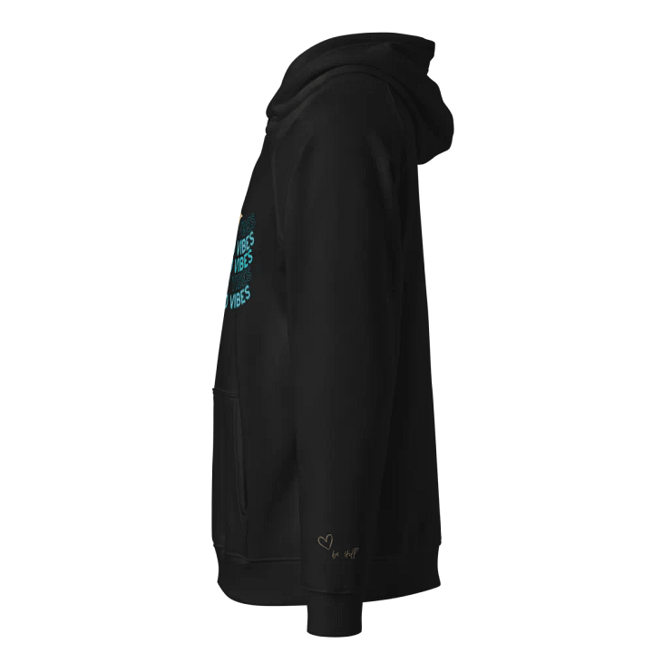 Good Vibes Clustered Eco Raglan Hoodie product image (4)