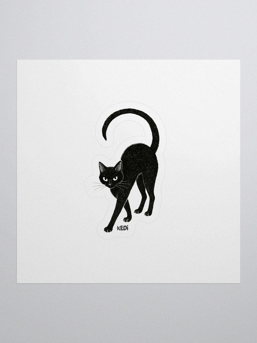 Mystic Cat Kiss Cut Stickers product image (1)