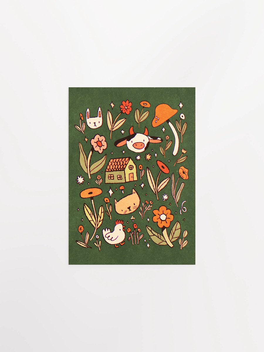 Animals & Flowers Print product image (4)