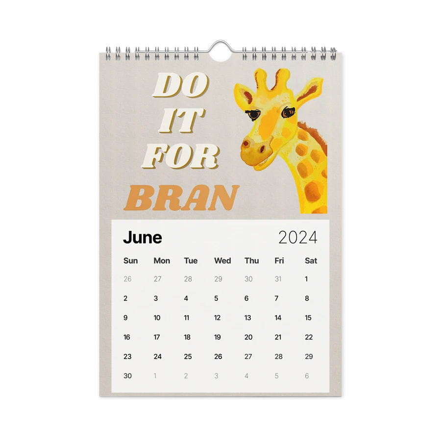 Dino Wall Calendar 2024 product image (10)