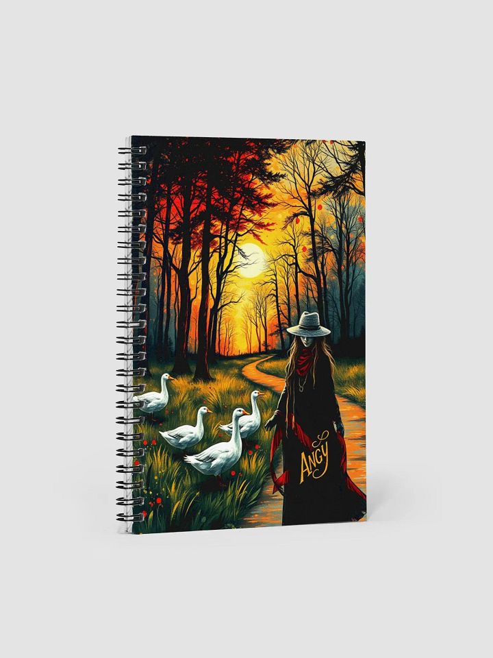 Mystical Wanderer Spiral Notebook product image (1)