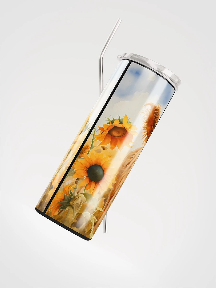 Highland Calf and Sunflowers Tumbler product image (6)