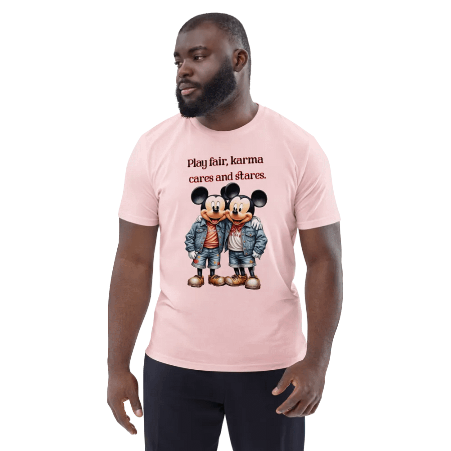 Karma Cares Cartoon Duo T-shirt product image (3)