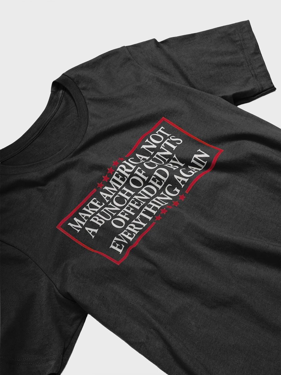 MAKE AMERICA NOT A BUNCH OF CUNTS OFFENDED BY EVERYTHING AGAIN T-Shirt product image (42)