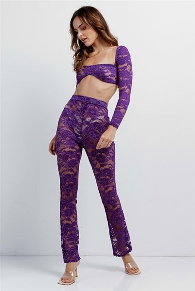 Lace two piece product image (4)
