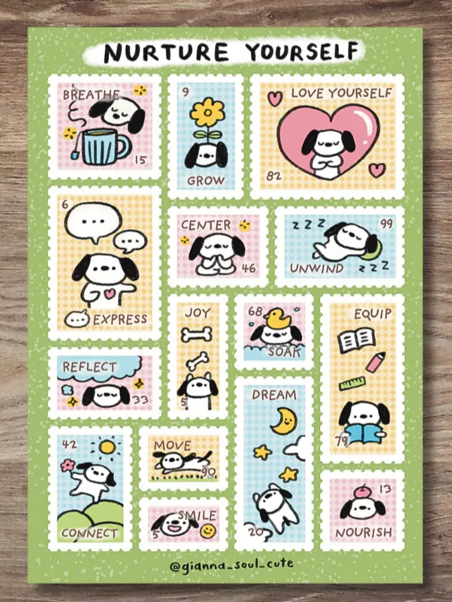 Nurture Yourself | Positivity Sticker Sheet product image (1)