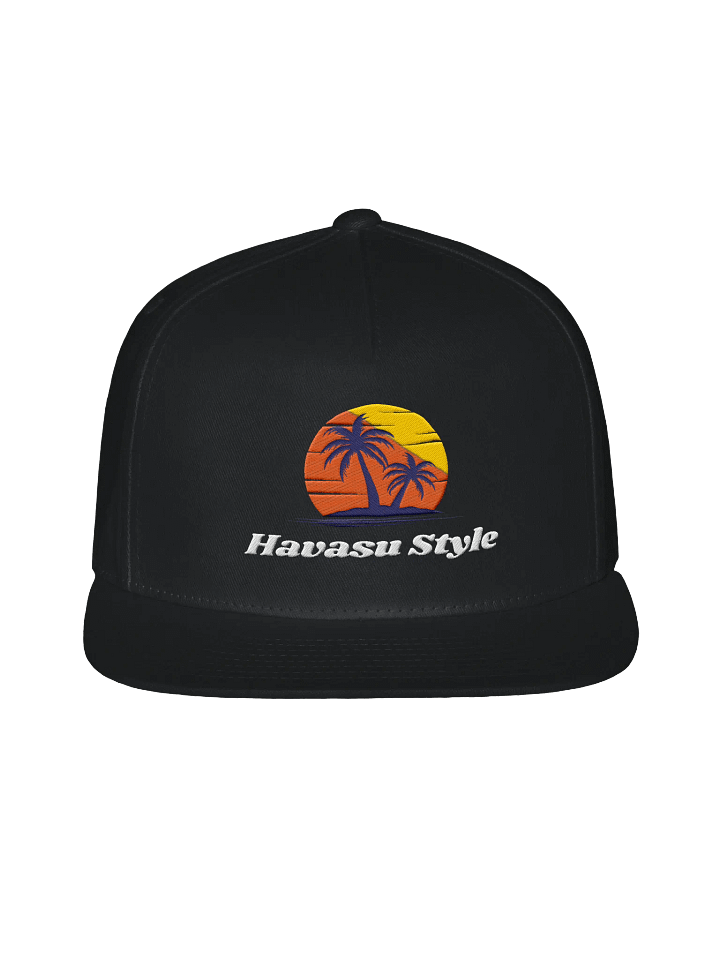 Havasu Style Sunset Flat Bill Snapback product image (1)