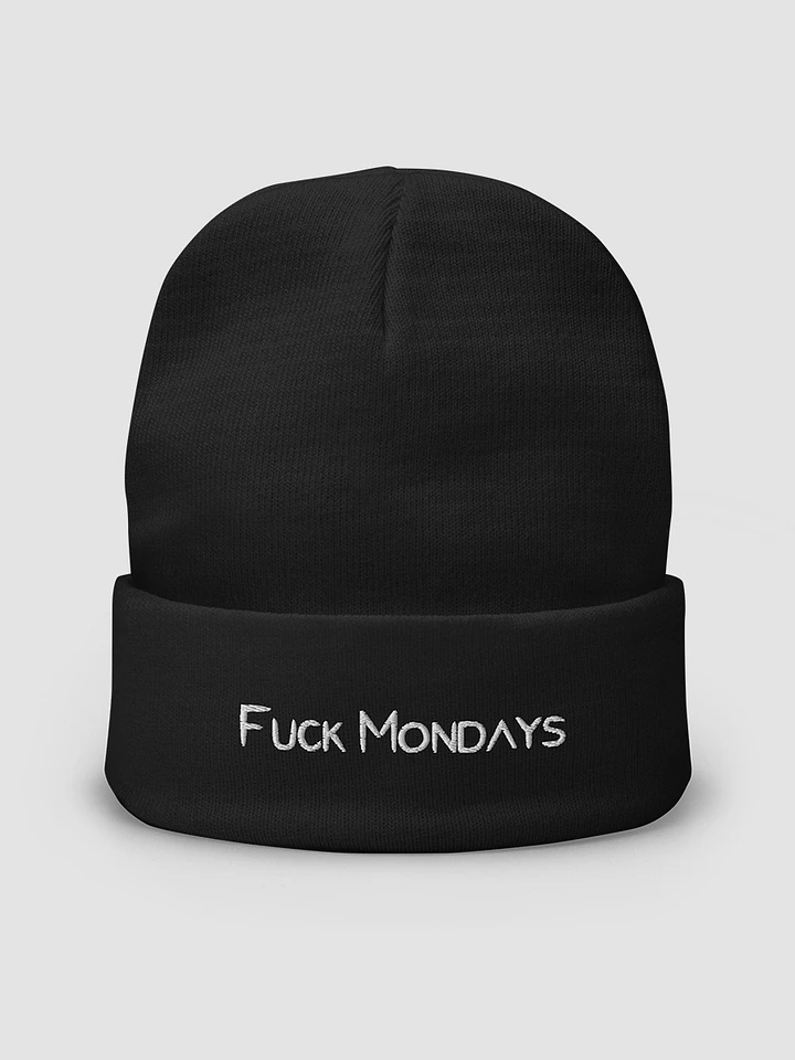 Fuck Mondays Beanie product image (6)