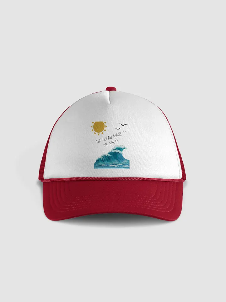 Sun-Kissed Wave Foam Trucker Hat product image (1)