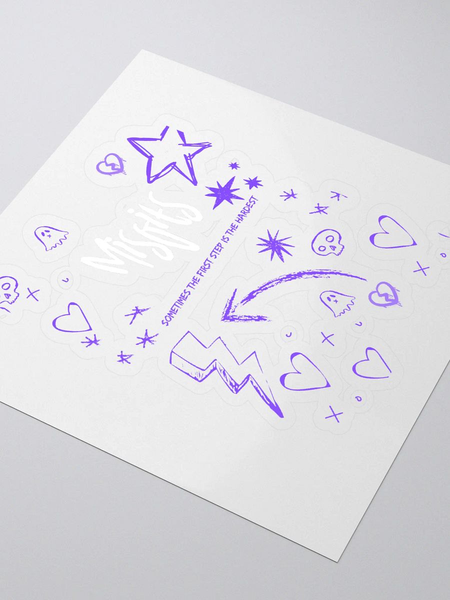 Misfits - Graphich Transparent Sticker product image (3)