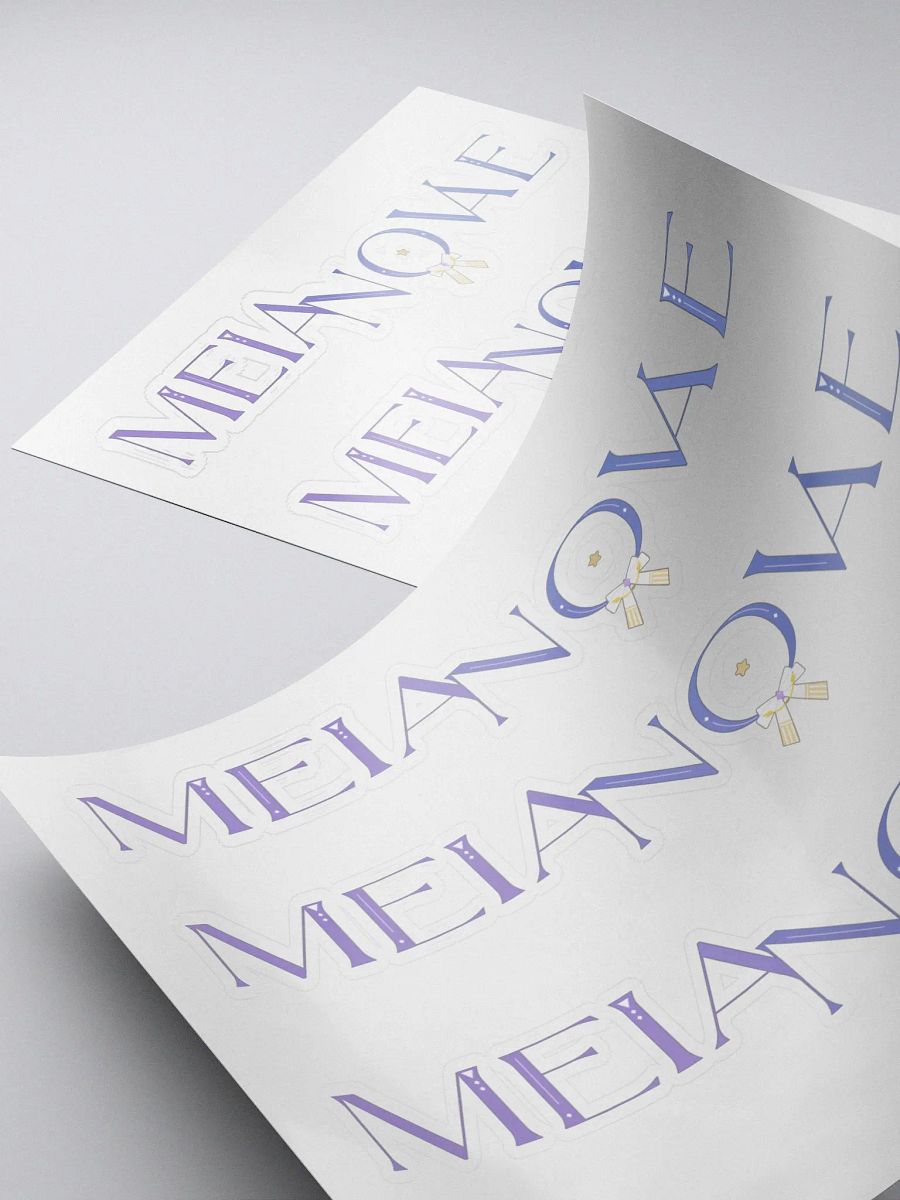 Meia Novae Logo Sticker Sheet! product image (4)