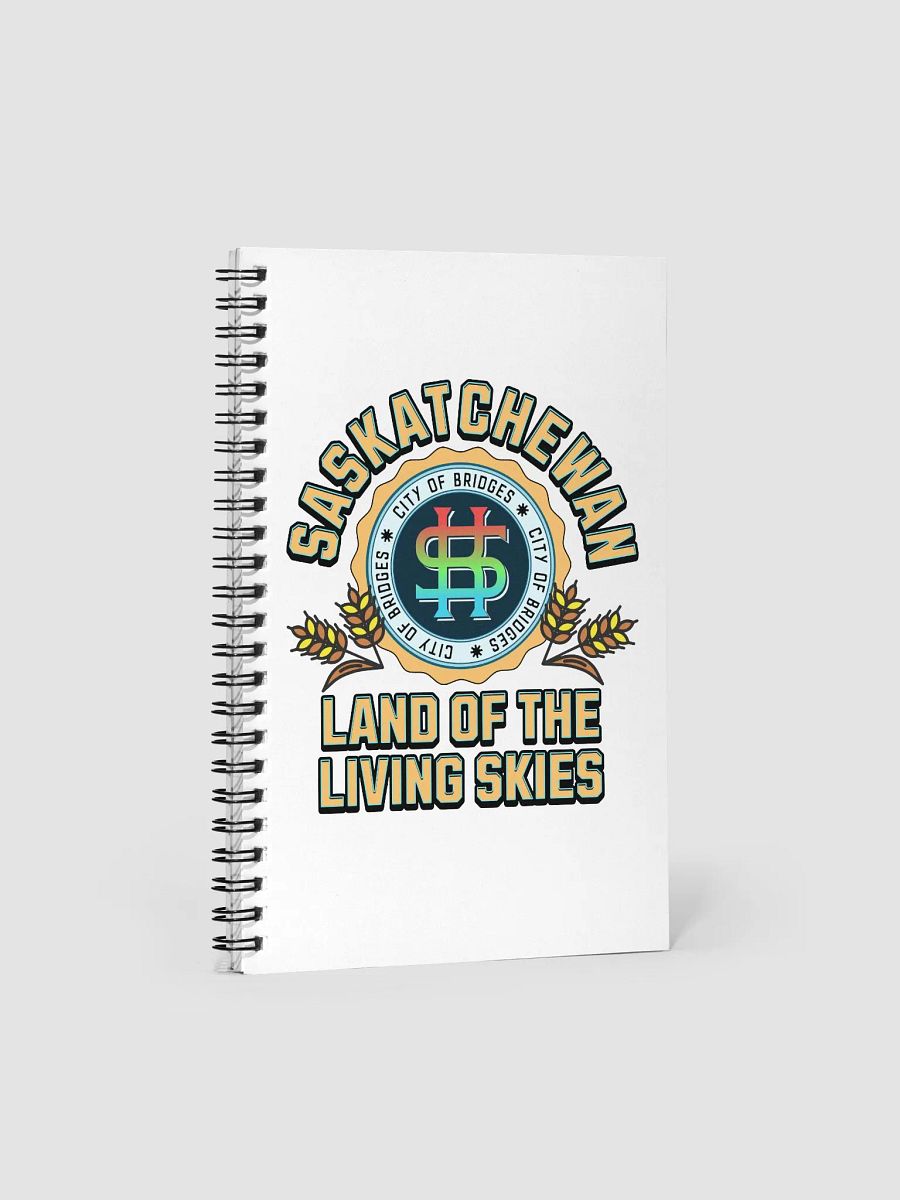 Saskatchewan Land Of The Living Skies Spiral Notebook product image (2)