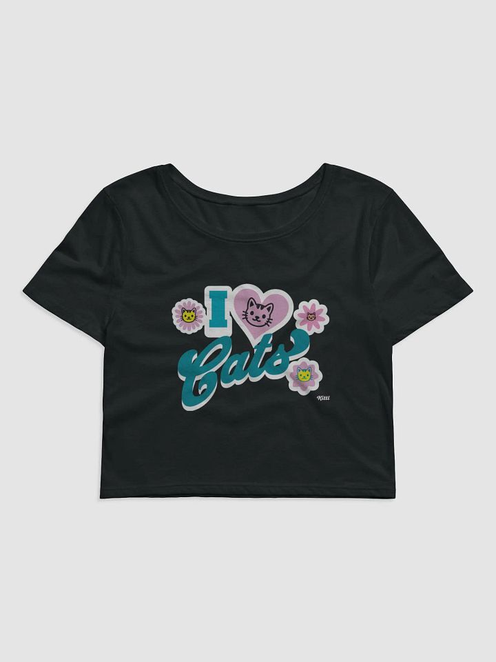 Feline Affection Crop Tee product image (3)