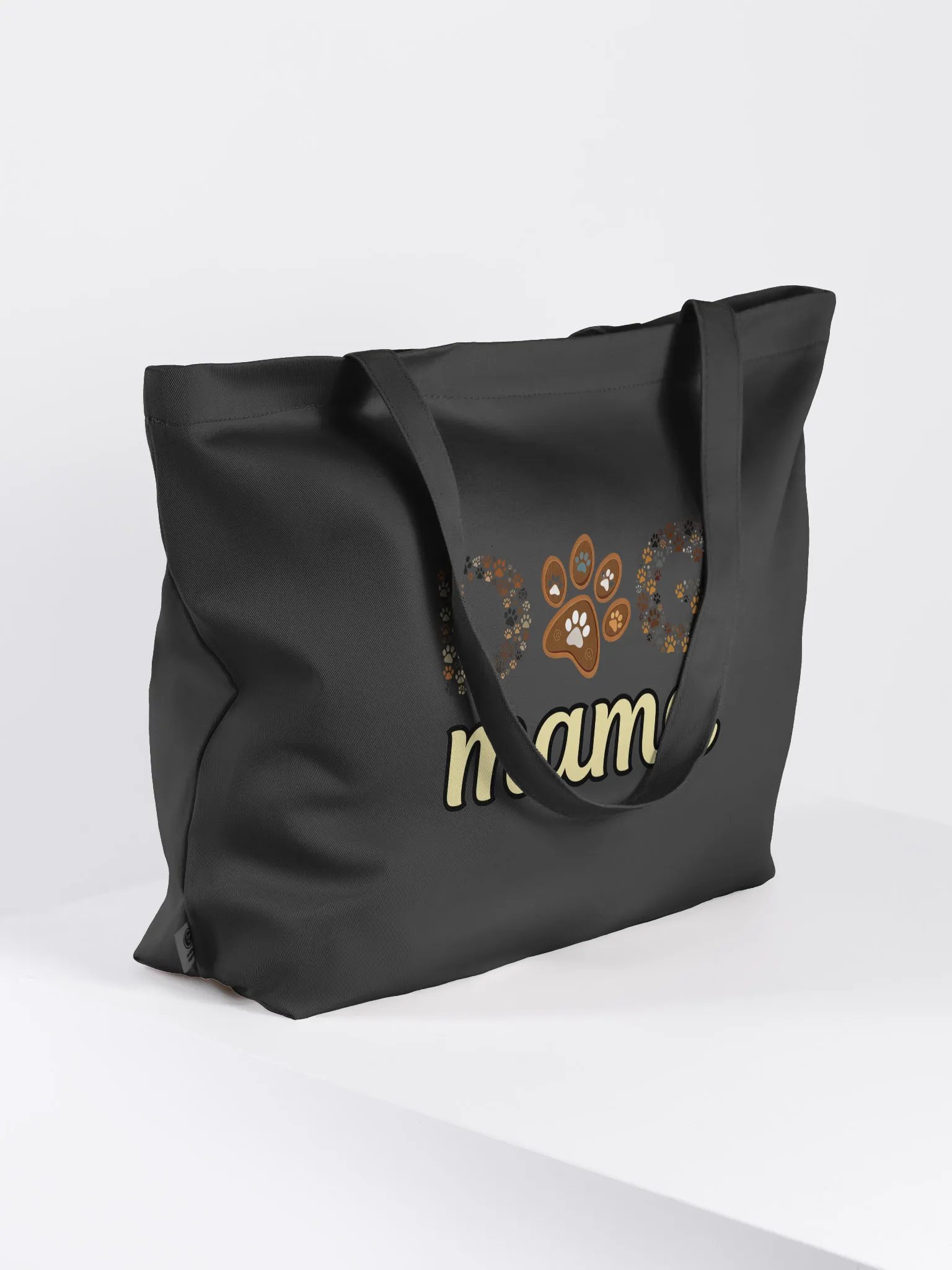 Dog Mama Paw Prints Tote Bag product image (4)