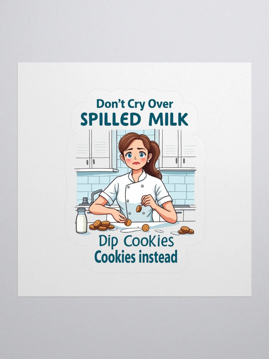 Spilled Milk Kiss Cut Stickers product image (1)