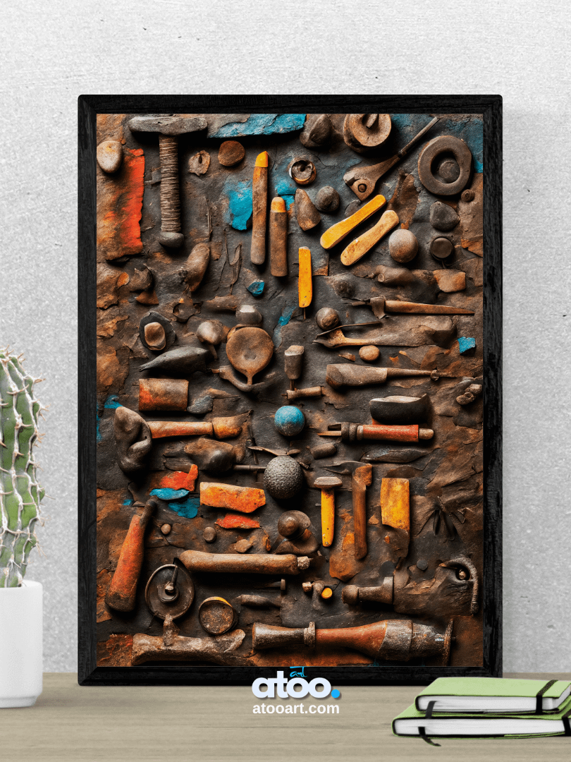 Rusty Metal Wall Art Collection product image (6)
